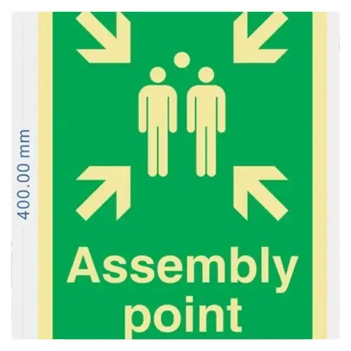 Assembly Point Sign | Clear Emergency Meeting Point Guidance