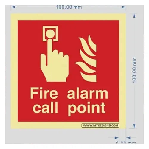 Fire Alarm Call Point  (With Text)
